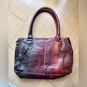 BED|STU Leather Shoulder Bag Rockababy Ombré colors PERFECT condition!!